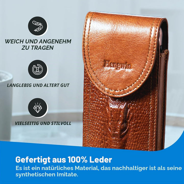 Hengwin Samsung Galaxy A54 Handy Halterung, Holster Hüfttasche Herren für Galaxy S23 S22 S21 Ultra 5