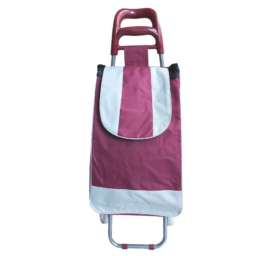 Michelino 38 L Einkaufswagen Trolley fahrbare Einkaufstasche Einkaufstrolley (Bordeaux), Bordeaux