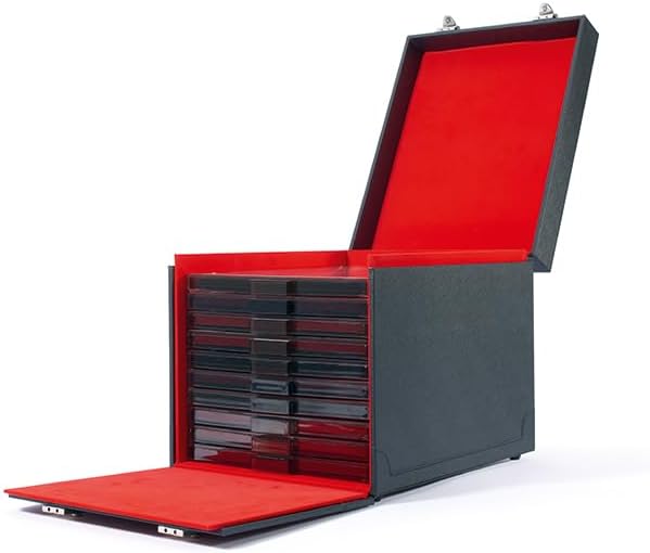 Leichtturm 303239 Münzkoffer MB Sammlerkoffer für bis zu 10 Münzboxen MB oder 6 Münzboxen XL - 328 x