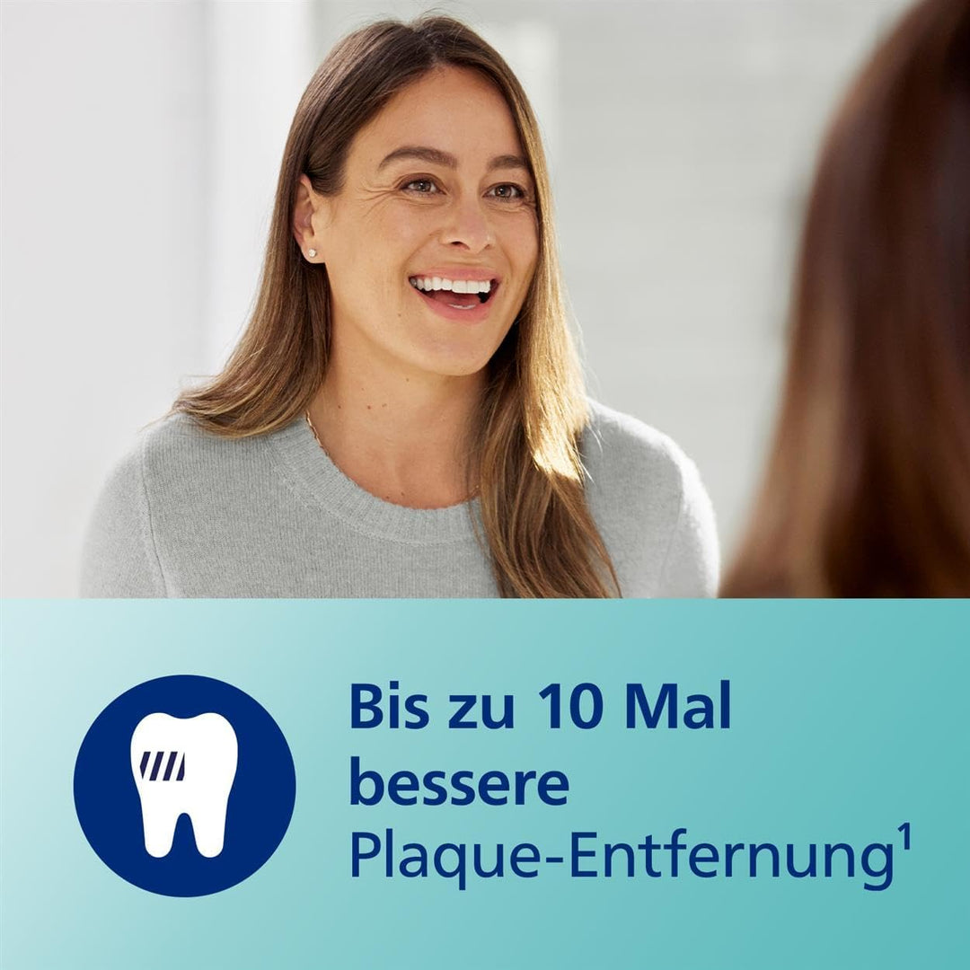 Philips Sonicare DiamondClean 9000 Elektrische Schallzahnbürste mit App, weiss (Modell HX9911/27), W