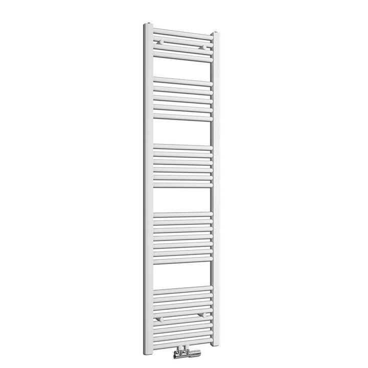 Heilmetz Badheizkörper 160 x 40cm Handtuchheizkörper Weiss 547W Handtuchtrockner Mittelanschluss Unt