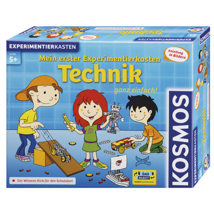 Kosmos 602291 Mein erster Experimentierkasten Technik - ganz einfach, Spielerische Experimente für k
