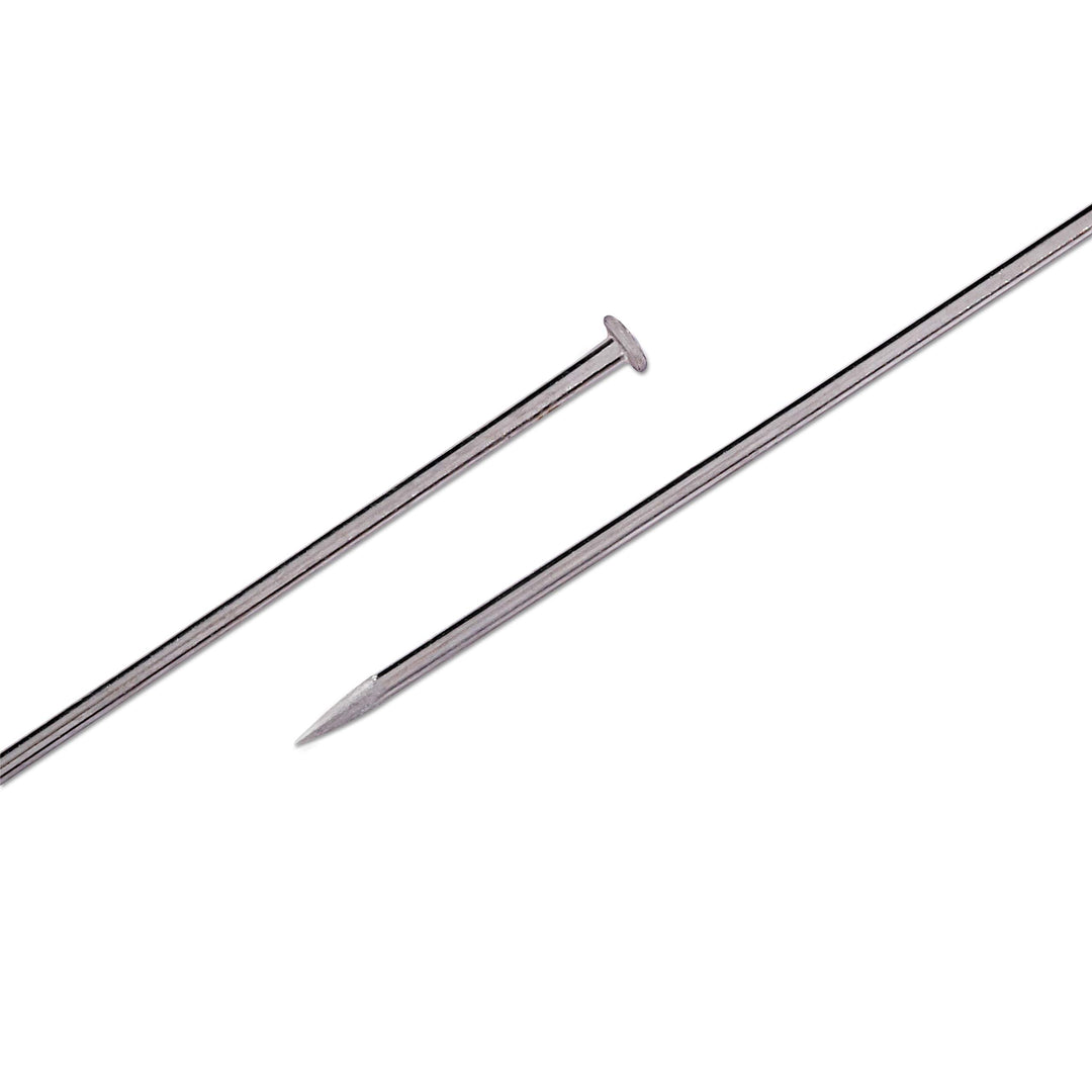 Prym Stecknadeln, 0,60 x 30mm, silberfarbig, 500g, Pappdose, Stahl, 30 x 0,6mm 30 x 0,60mm, 30 x 0,6