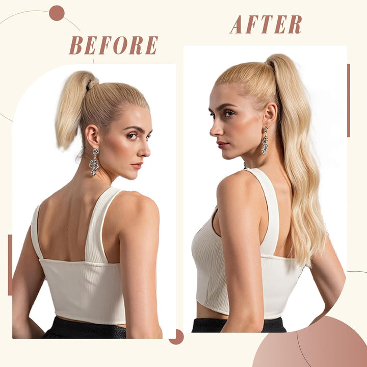 Elailite Ponytail Extension Echthaar 
