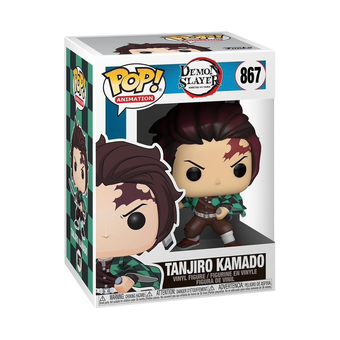 Funko Pop! Animation: Demon Slayer - Tanjiro Kamado - Vinyl-Sammelfigur - Geschenkidee - Offizielle