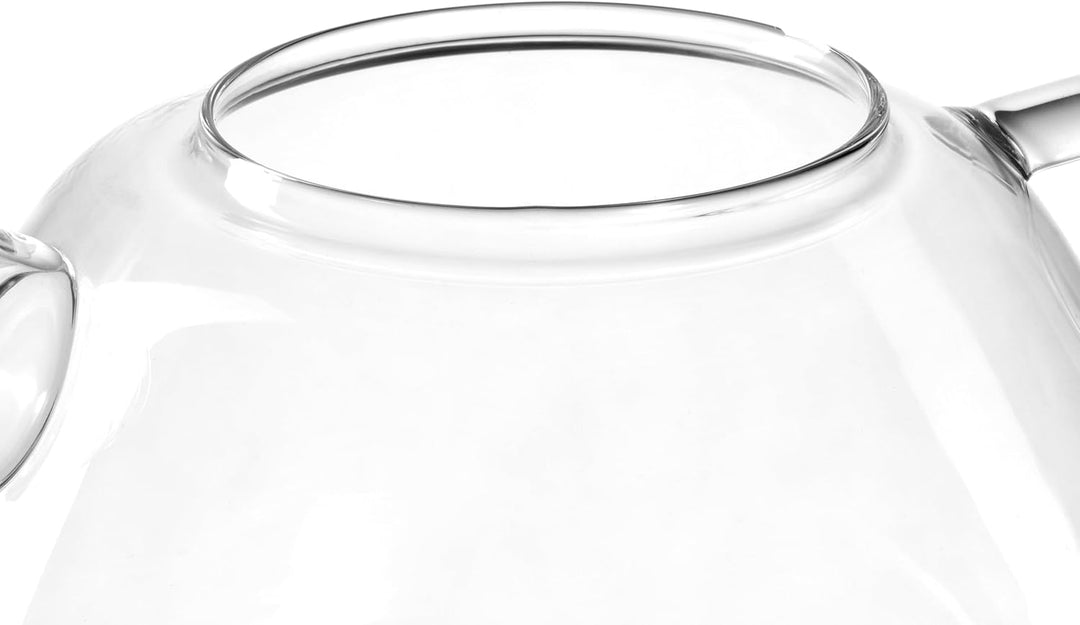 LEONARDO Tè per Te Teekanne mit herausnehmbarem Siebeinsatz - Teekessel aus Glas mit Deckel und Grif