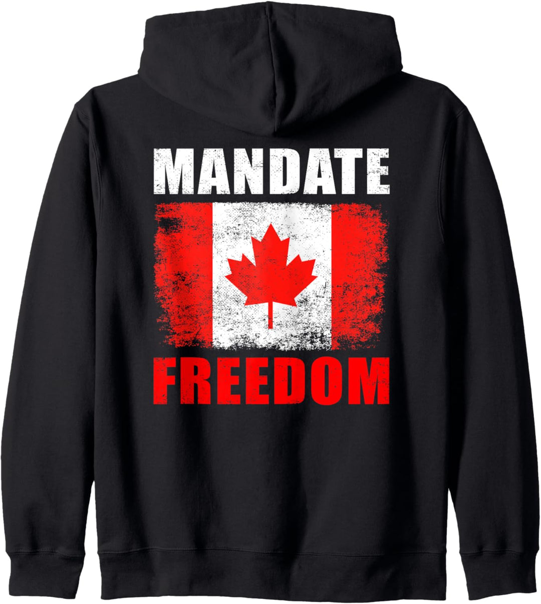 Mandate Freedom: United Canadian Patriot Truckers & Support Kapuzenjacke