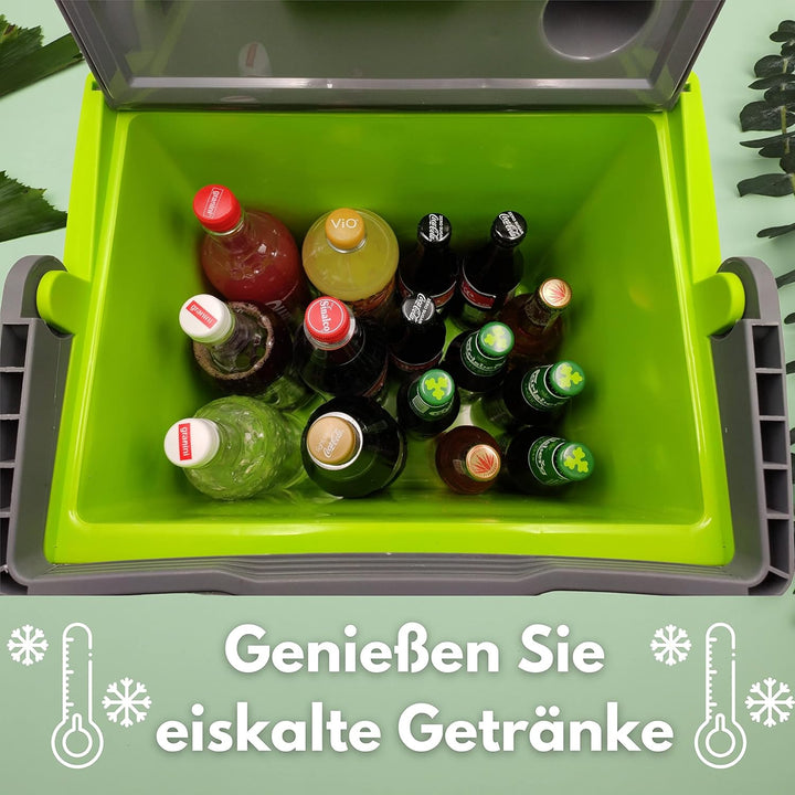 30 Liter 2in1 Kühlbox | Elektrische Kühlbox | Kühltasche | Isoliertasche | Thermobox | Warmhaltebox