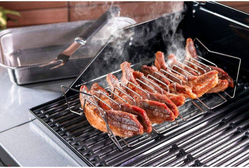 Char-Broil 140020 - Grill+ Multifunktionsaufsatz, Edelstahl