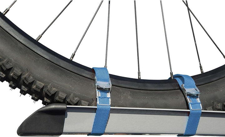 Fischer Auto Dach Fahrradträger, TÜV GS geprüft, geeignet für EIN Fahrrad, Beladung bis 15 kg, absch