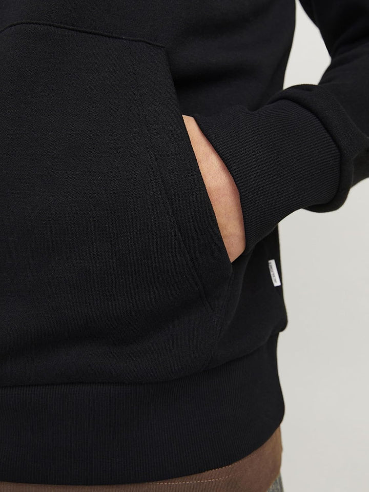 Jack & Jones Herren Jjelogo Blocking Sweat Hood Noos Kapuzenpullover Schwarz S Kapuzenpullover, Schw