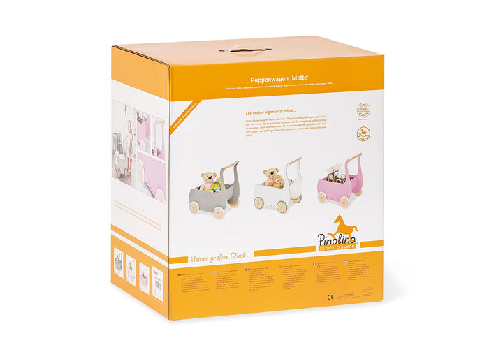 Pinolino 269402 Puppenwagen 'Mette', rosa