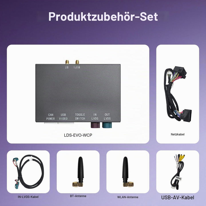 Linux Decoder für BMW EVO ID5 ID6 mit CarPlay &amp; Android Auto