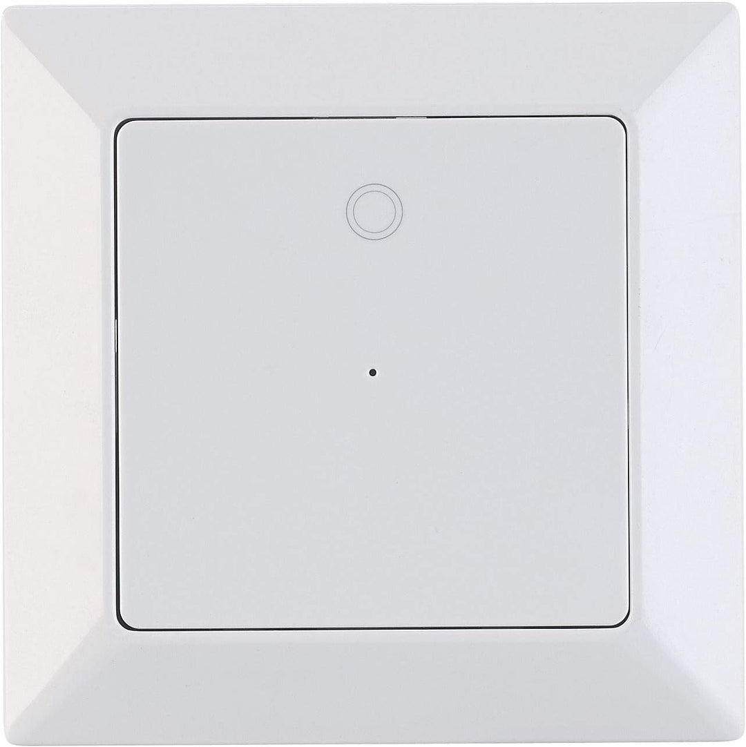 Luminea Home Control Lichtschalter mit WLAN: 4er-Set WLAN-Lichttaster, App, komp. zu Siri, Alexa, Go