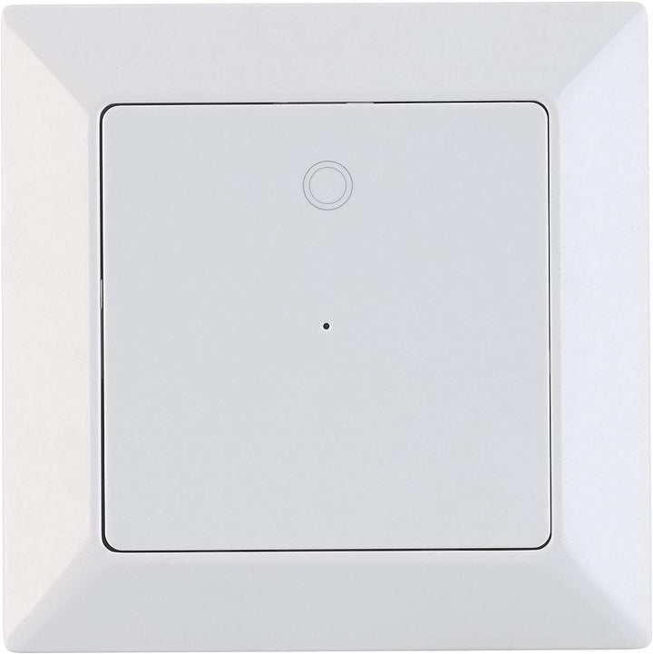 Luminea Home Control Elesion Schalter: 2er-Set WLAN-Lichttaster, App, komp. zu Siri, Alexa & Google