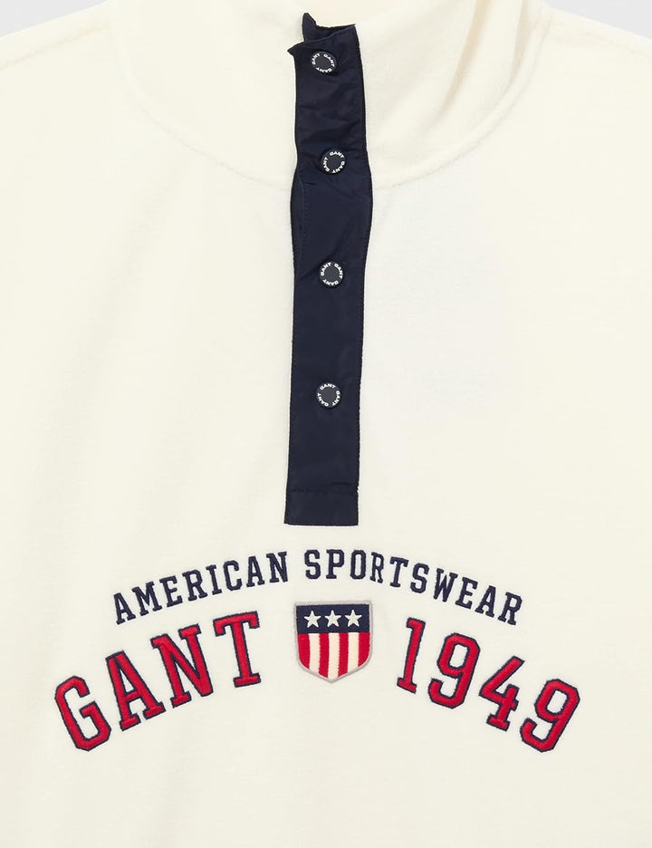 GANT Herren Pullover M Eggshell, M Eggshell