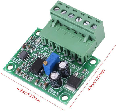 0-10KHz bis 0-10V Frequenz zu Spannungswandler Modul F/V Digital zu Analogplatine zum Schalten von S