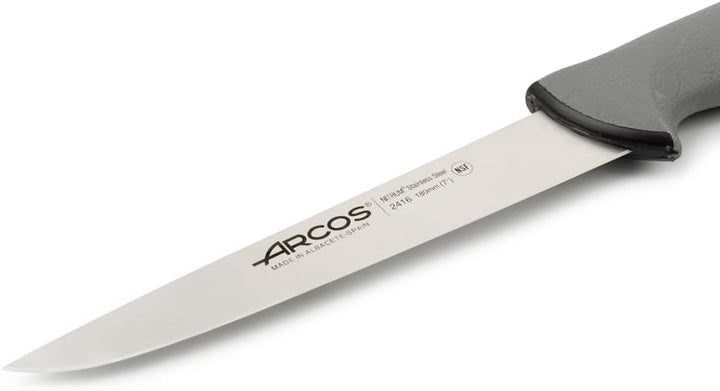 Arcos Fleischermesser aus Nitrum Edelstahl - Professionelles Küchenmesser zum Schneiden von Fleisch,