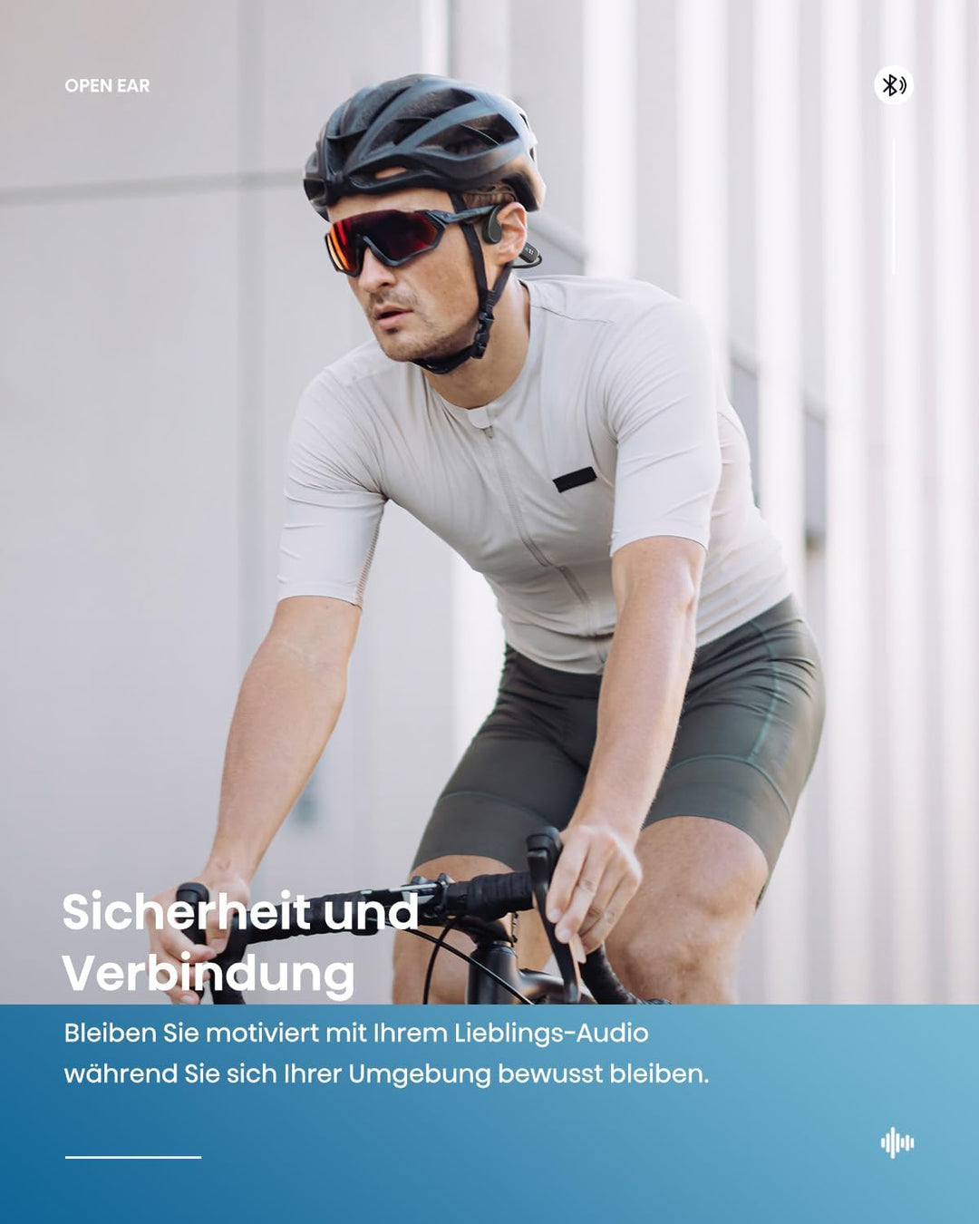 Guudsoud Kopfhörer Schwimmen,Knochenschall Kopfhörer Bluetooth,IP68 wasserdichte, mit MP3-Player 32G