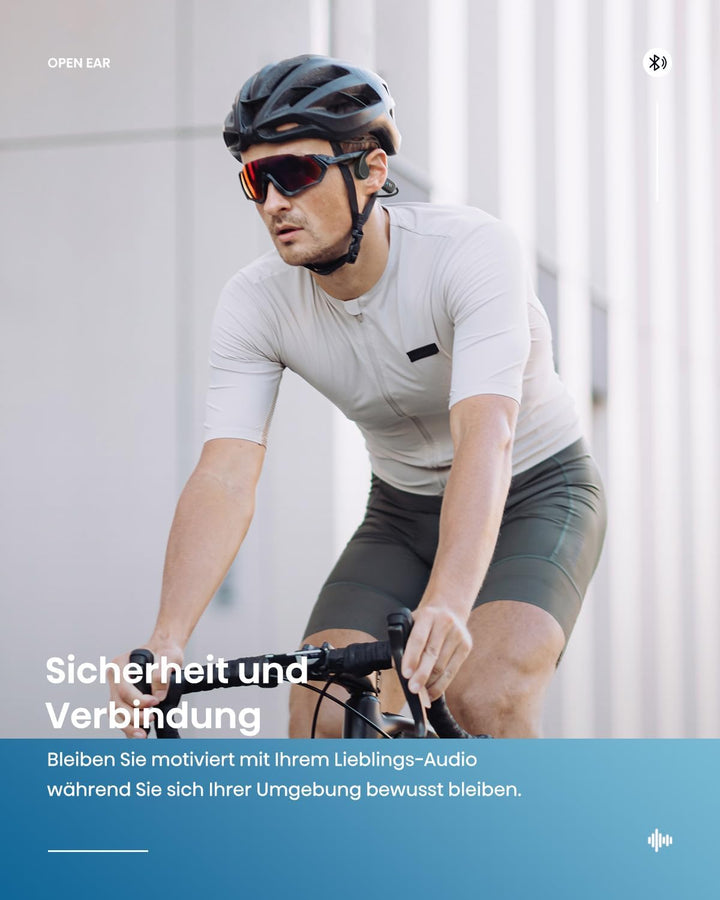 Guudsoud Kopfhörer Schwimmen,Knochenschall Kopfhörer Bluetooth,IP68 wasserdichte, mit MP3-Player 32G