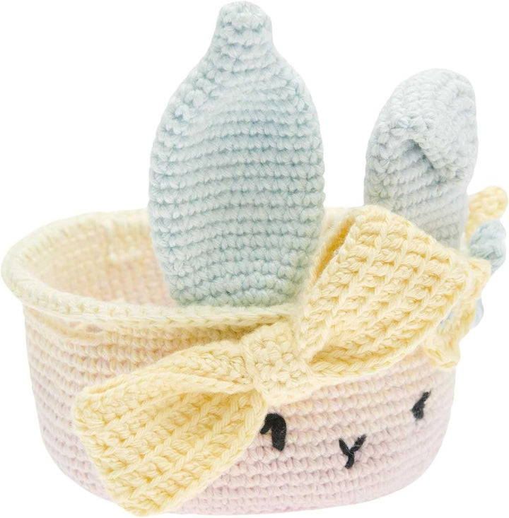 Ricorumi Häkel-Set "Oster-Körbchen pastell", Pastell