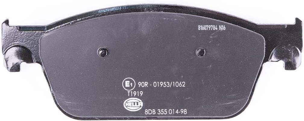 HELLA PAGID 8DB 355 014-981 Bremsbelagsatz - T1919 - Dicke/Stärke: 18.1mm - Bremssystem: Teves - mit