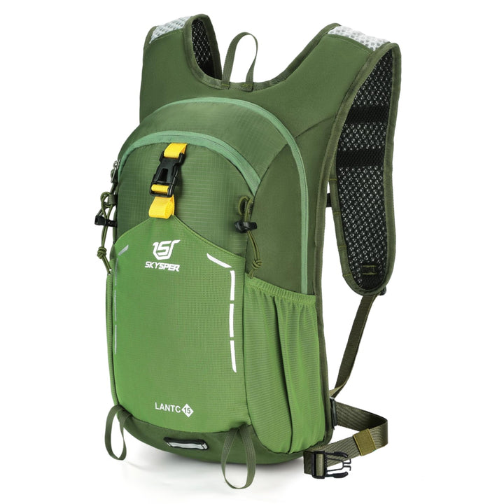 SKYSPER Wanderrucksack 15L Rucksack Herren Klein Tagesrucksack Leichter Trekkingrucksack für Wandern