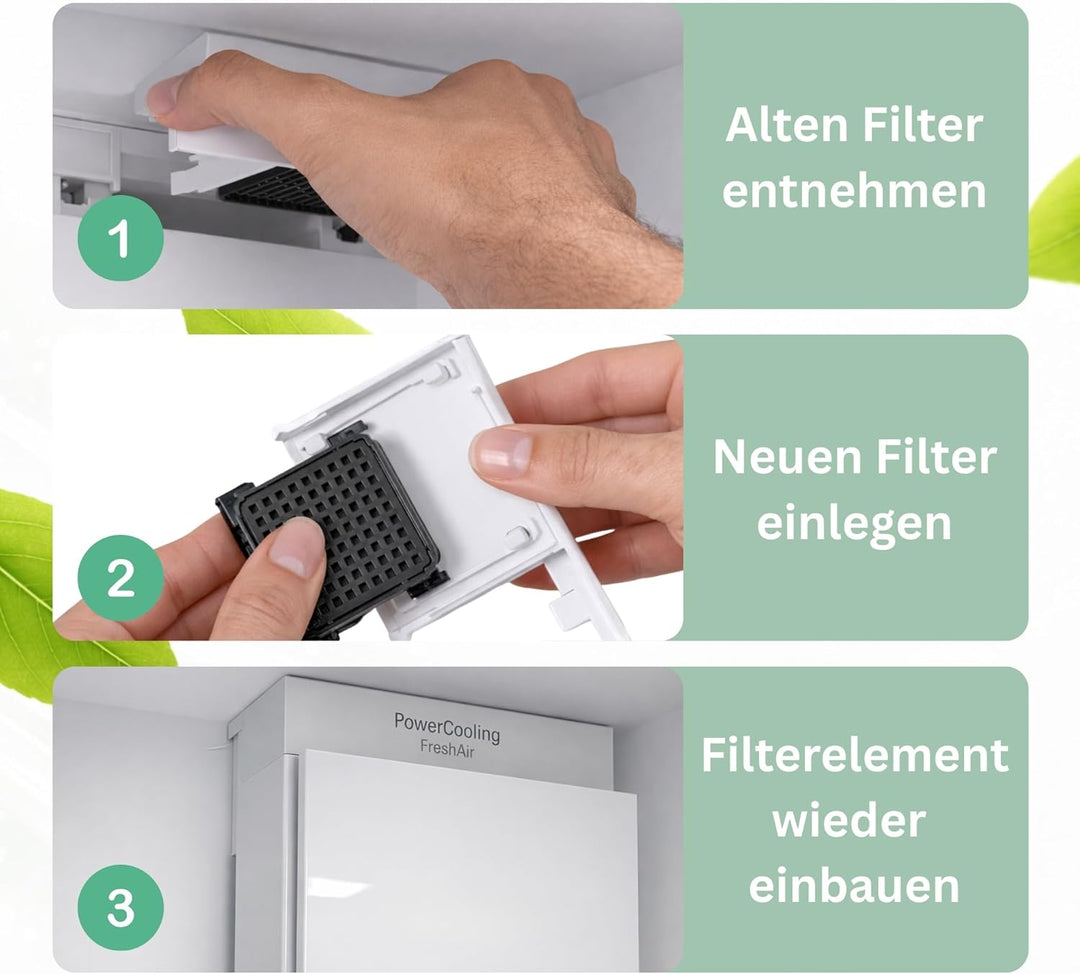 Filter passend für Liebherr fresh air Kühlschrank MADE IN GERMANY 9882460 744021-00, 988246000, 9882