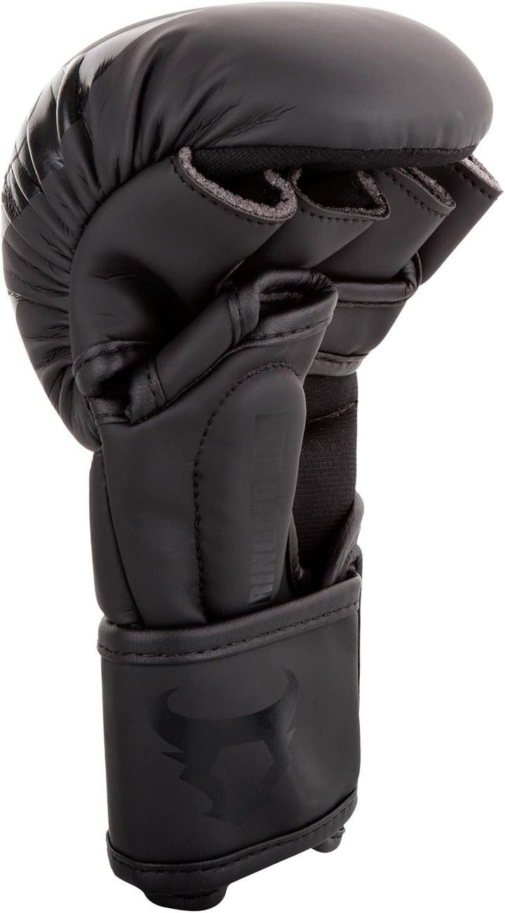 Ringhorns Charger MMA Sparring Handschuhe Schwarz / Schwarz S/M, Schwarz / Schwarz S/M
