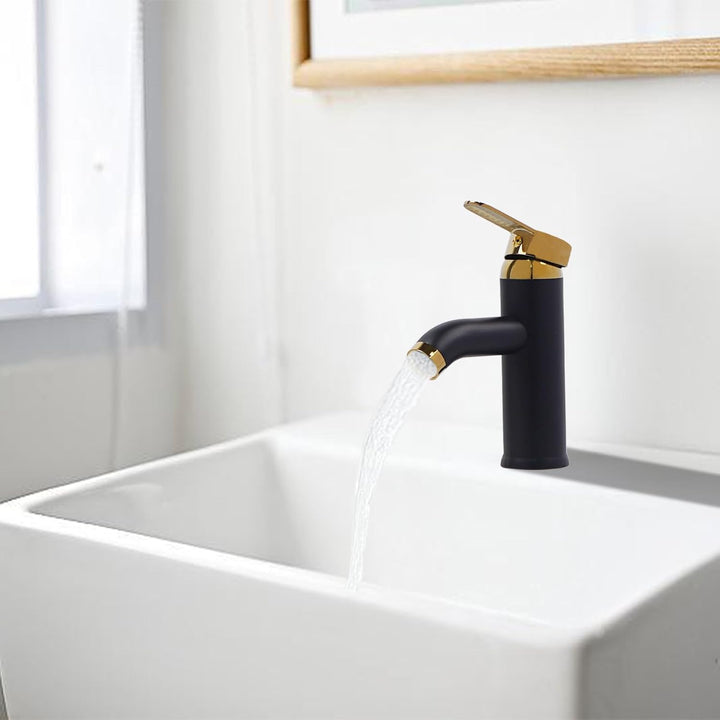 Edelstahl Waschtischarmaturen, Wasserhahn Bad mit Schlauch, Einhebelmischer Waschbeckenarmatur, Misc