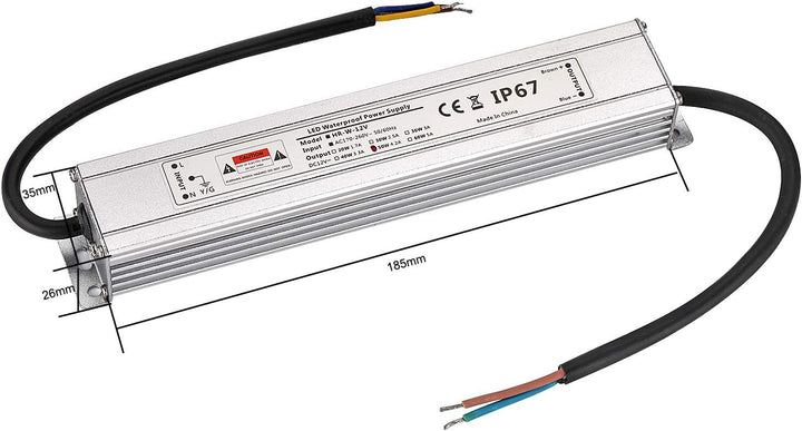 LED Trafo 12V 50W 4,16A IP67,geeignet für LED Stripes und Leuchtmittel,Upgrade Transformator Netztei