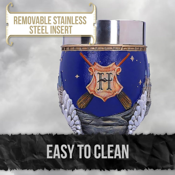 Nemesis Now Collectable Goblet Harry Potter Hogwarts School of Witchcraft and Wizardry Kelch zum Sam
