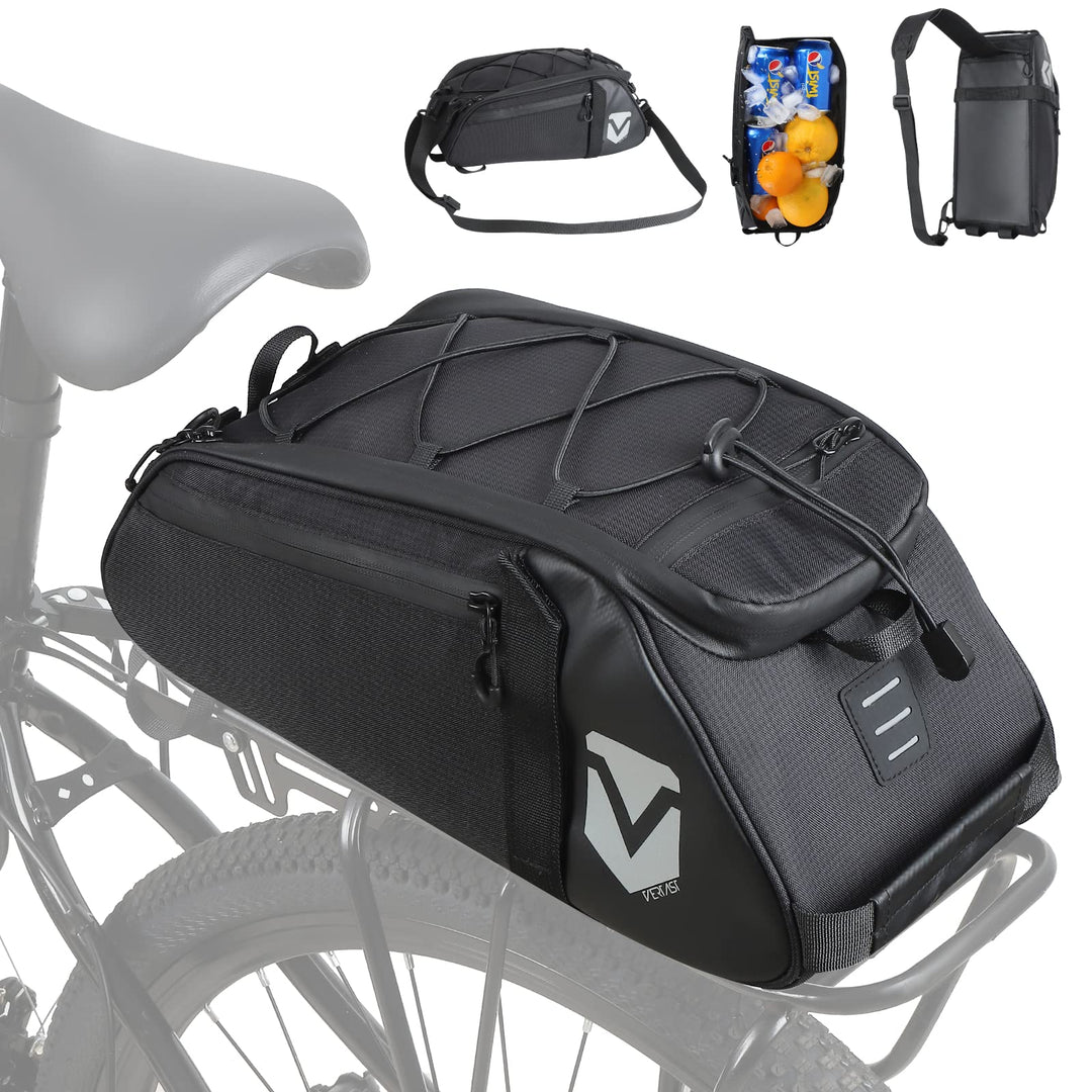 VERTAST Fahrrad Gepäckträger Tasche Wasserdicht Multifunktionale Packtasche für Fahrrad Sitz Outdoor