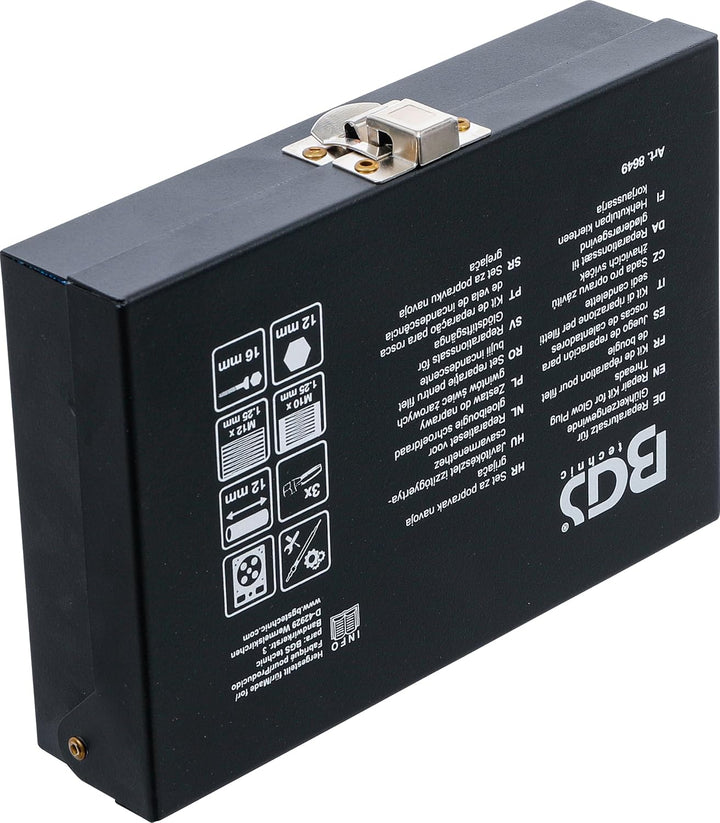 BGS 8649 | Reparatursatz für Glühkerzengewinde | M10 x 1,25 mm