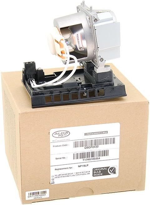 Alda PQ Professionell, Beamerlampe kompatibel mit NEC NP19LP, 60003129, NP-U250X, NP-U250X+, NP-U250