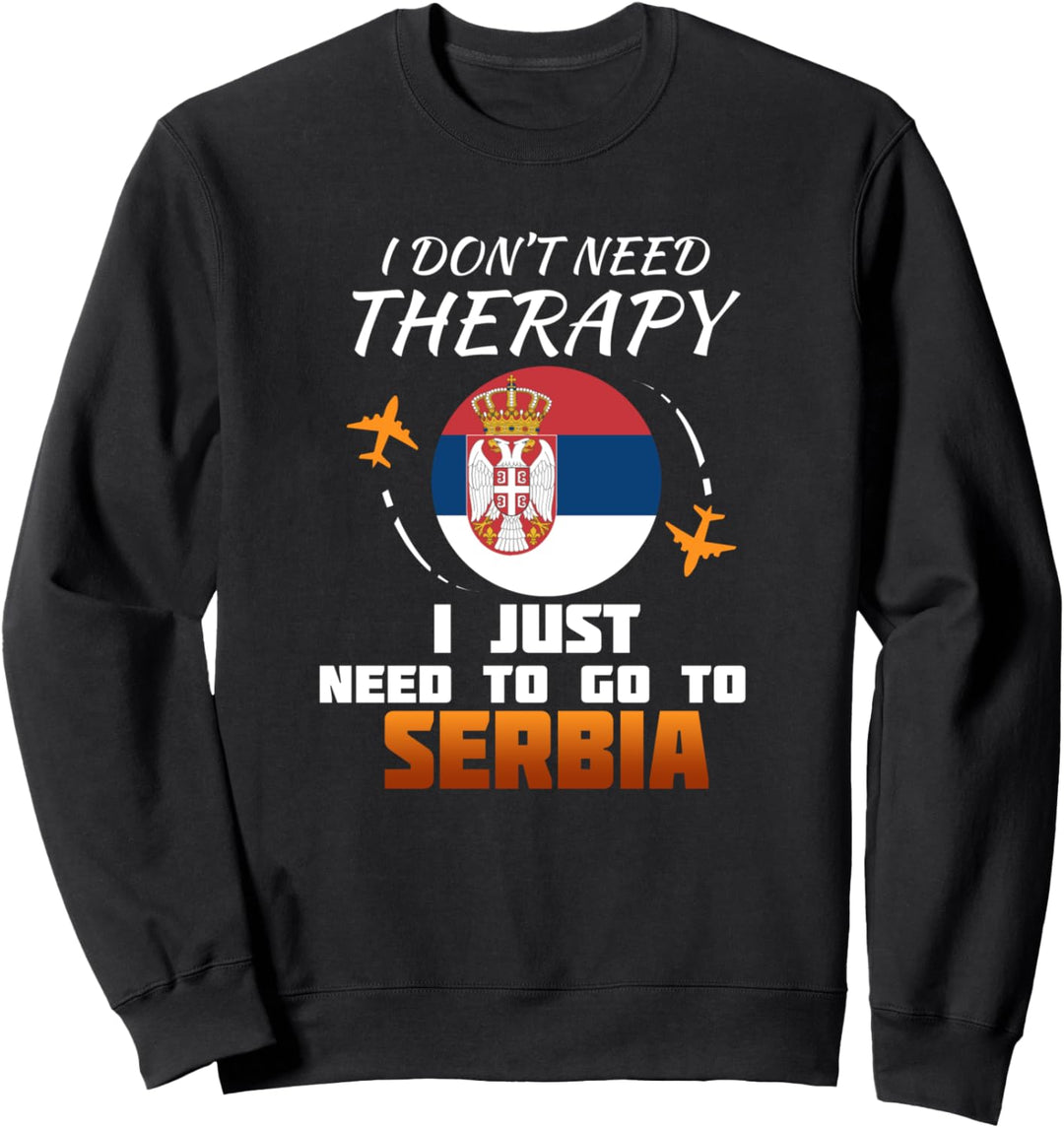 Serbische Flagge I Serbien Flagge I Urlaub Serbien Sweatshirt