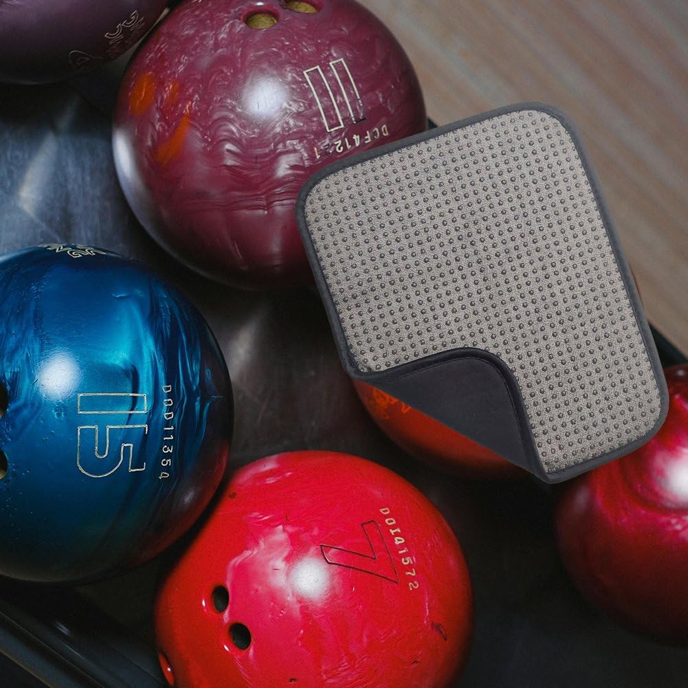 2 Teile/Satz Bowling Ball Handtuch Mikrofaser Bowling Reinigung Handtuch Nicht-Slip Bowling Ball Sha