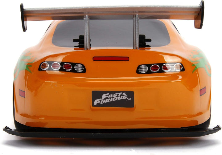 Jada Toys Fast & Furious RC-Auto, Drift 1995 Toyota Supra, Turbo, Driftfunktion, Allradantrieb, Fern