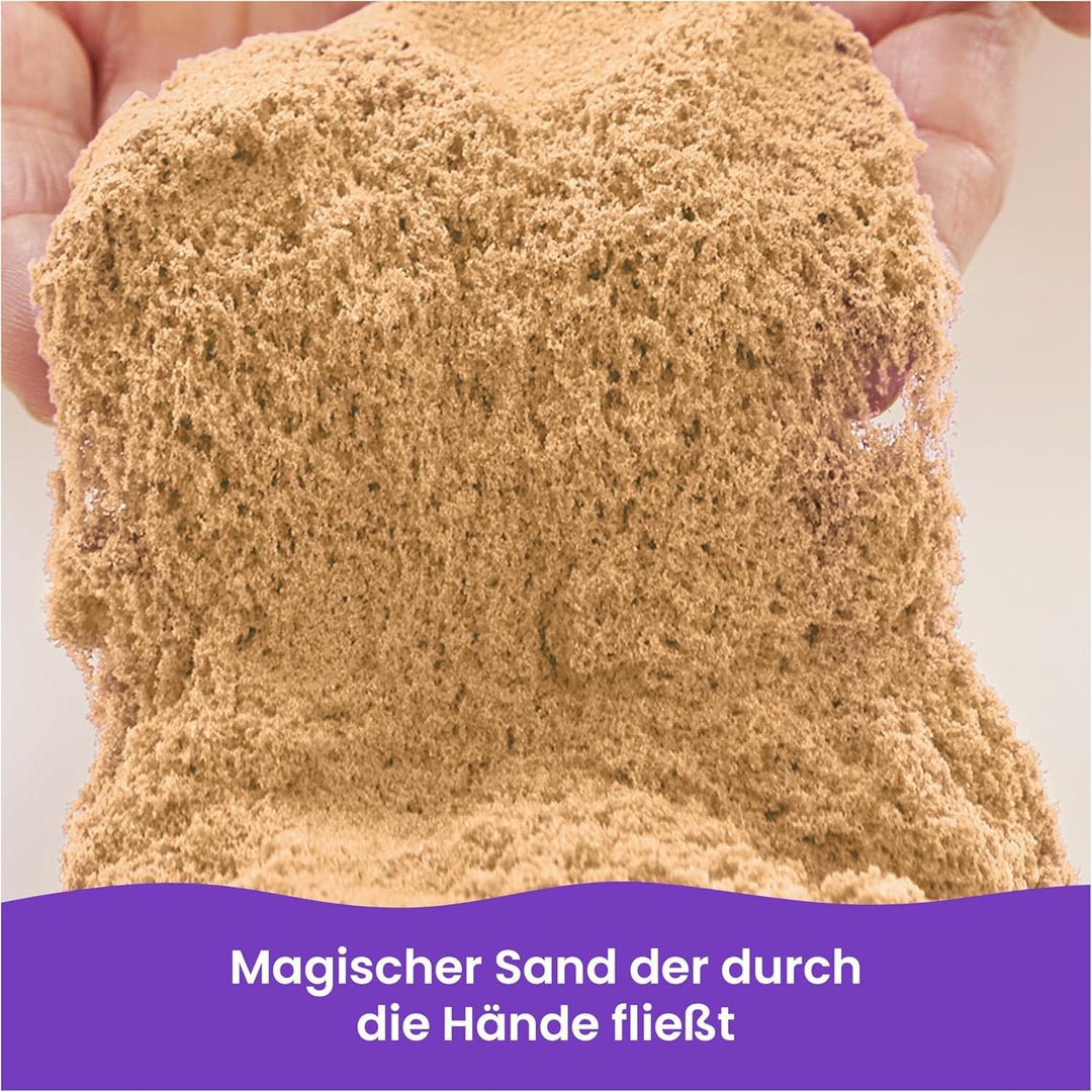 Kinetic Sand 5 kg - Original magischer kinetischer Sand aus Schweden, naturbraun, bekannt aus Kinder