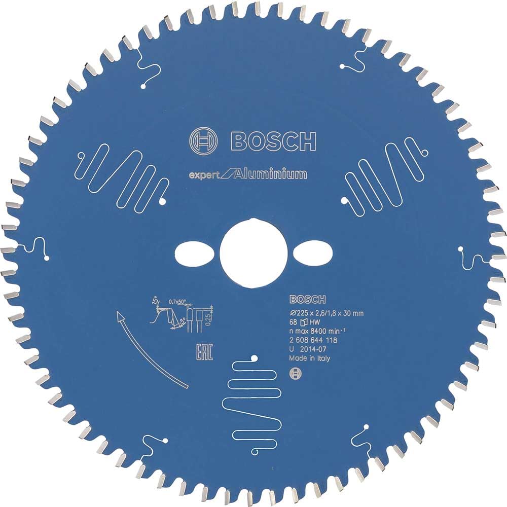 Bosch Accessories Bosch Professional 1x Kreissägeblatt Expert for Aluminium (für Aluminium, Sägeblat