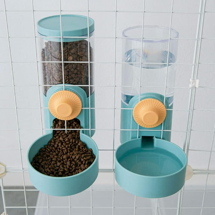 Automatischer Wasserspender für Hunde, Katzenfutterspender Automatischer Kaninchenfutterspender für