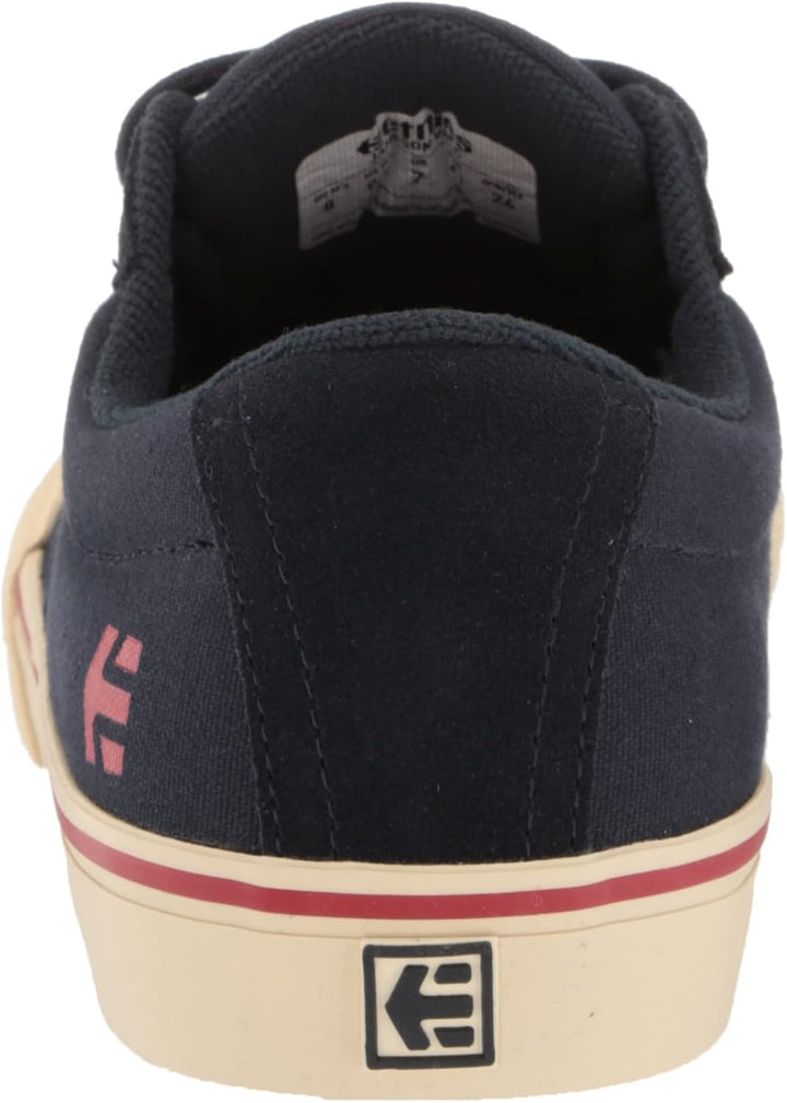 Etnies Herren Jameson Vulc Skate-Schuh 42 EU Marineblau Rot, 42 EU Marineblau Rot
