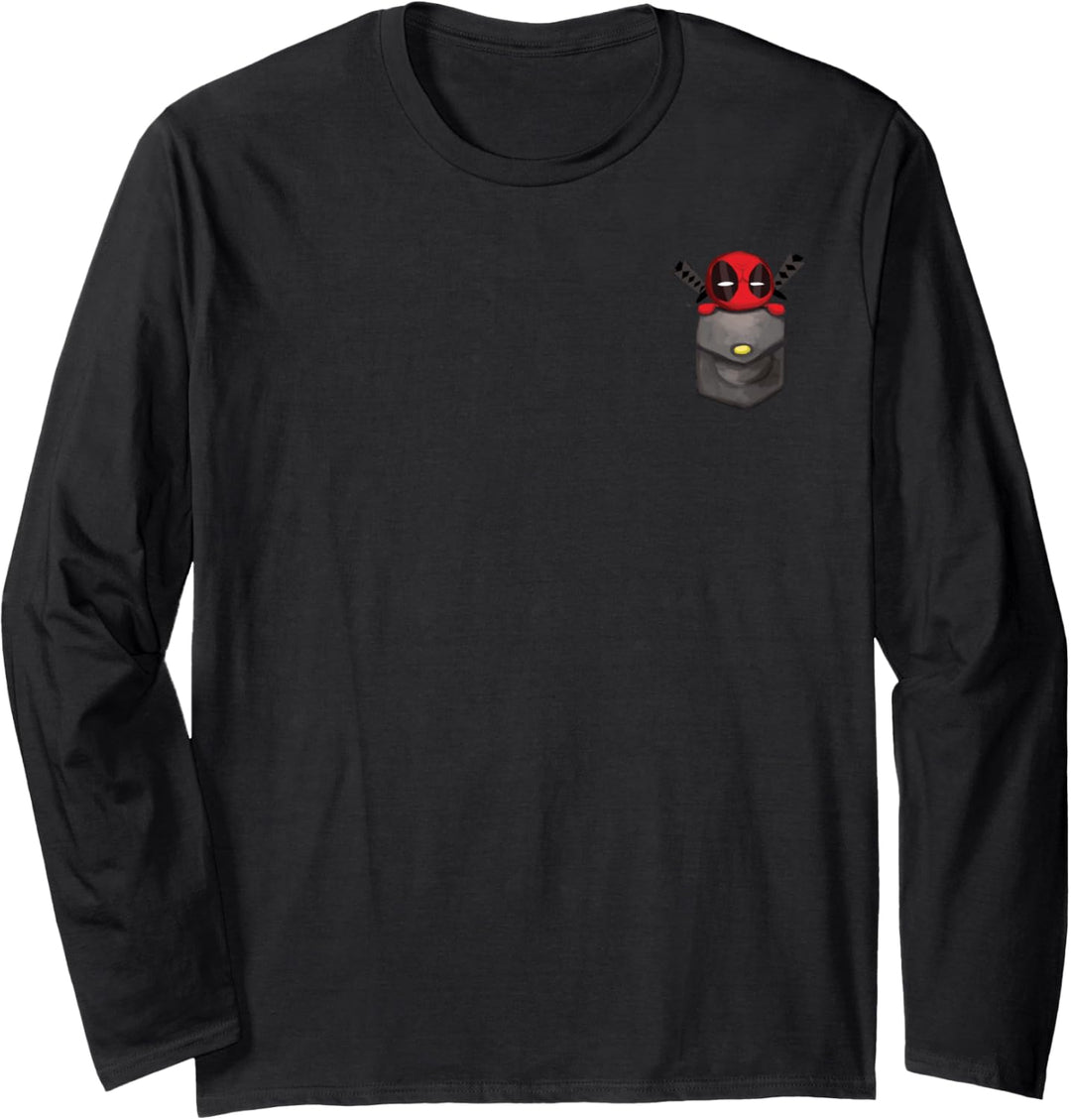 Marvel Deadpool Pocket Langarmshirt