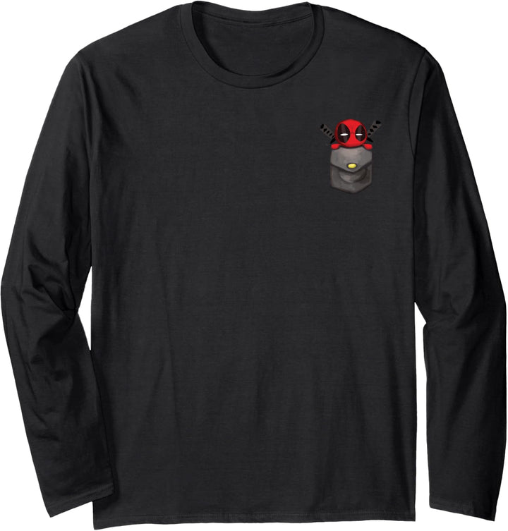 Marvel Deadpool Pocket Langarmshirt