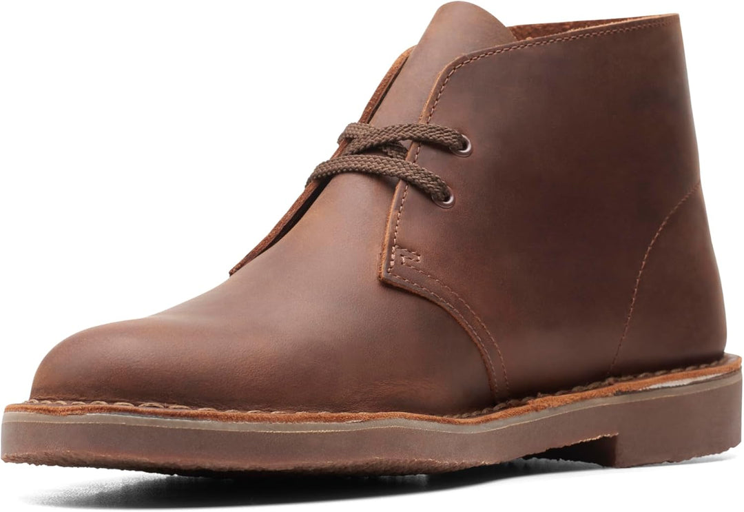 Clarks Herren Bushacre 3Chukka-Stiefel 40.5 EU Weit Dunkelbraun, 40.5 EU Weit Dunkelbraun