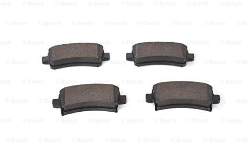 Bosch BP1233 Bremsbeläge - Hinterachse - ECE-R90 Zertifizierung - vier Bremsbeläge pro Set