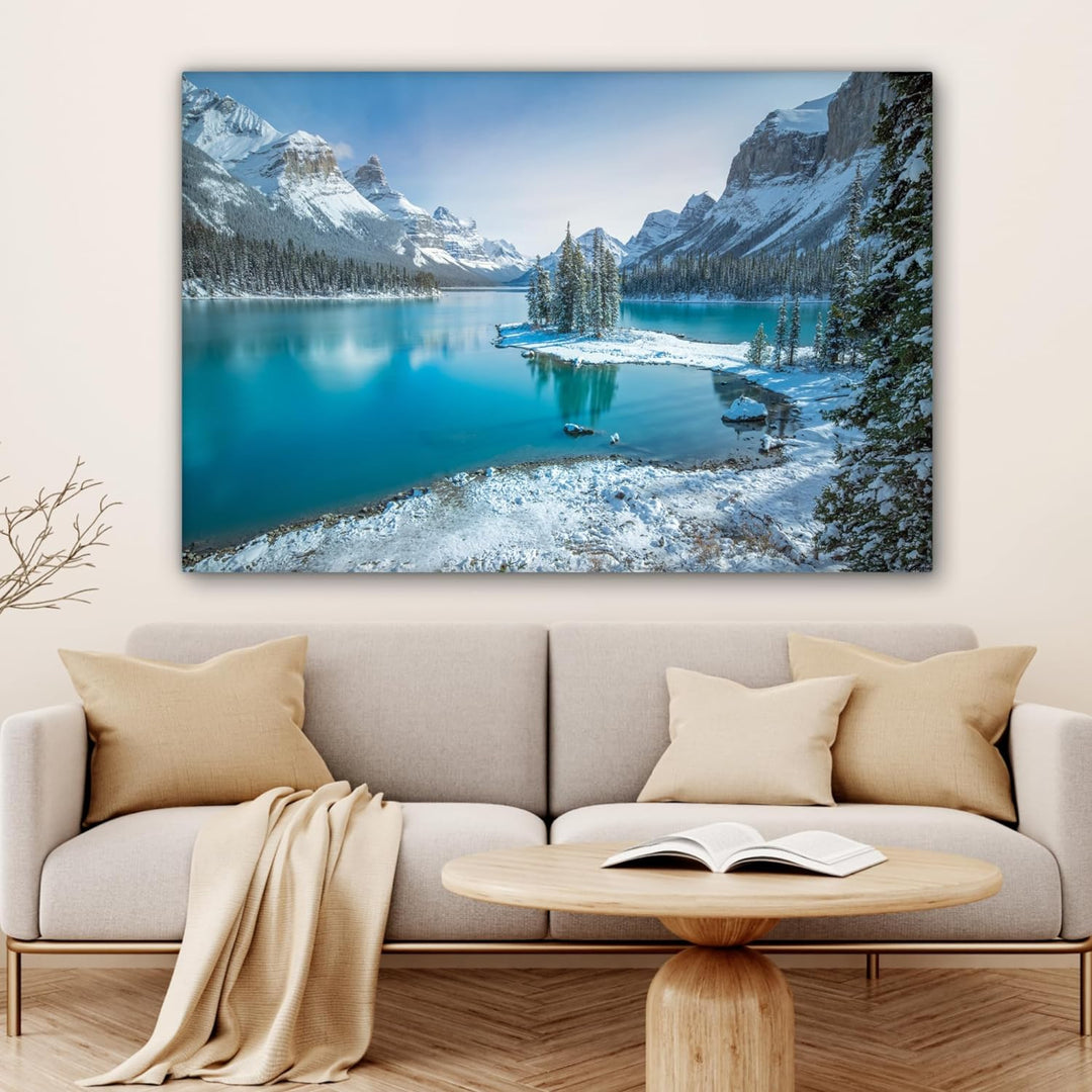 MuchoWow© Leinwandbild Gross 120x80 cm XXL Dekoration Wohnzimmer Bilder Aufhängen Wall Decoration Li