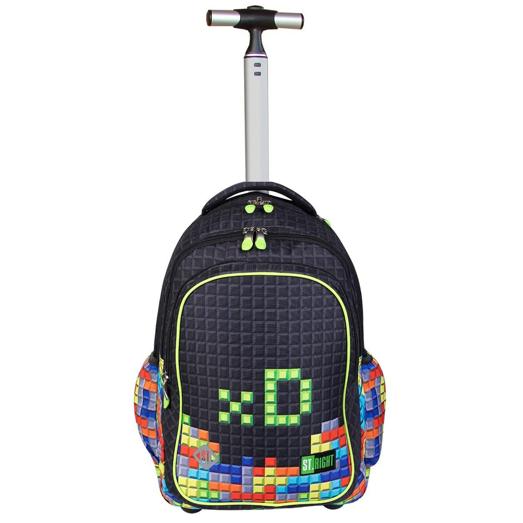 St.Right Graffiti Rucksack Trolley Schule Elementare Medium Mädchen Jungen Damen Herren Gross