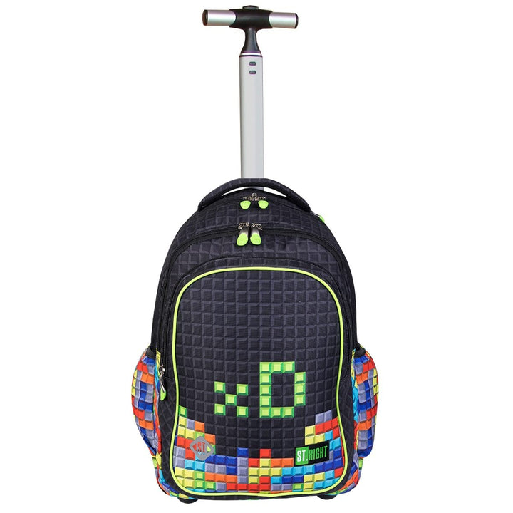 St.Right Graffiti Rucksack Trolley Schule Elementare Medium Mädchen Jungen Damen Herren Gross