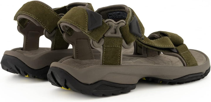Teva Herren M Terra Fi Lite Suede Sportsandale 48.5 EU Dark Olive, 48.5 EU Dark Olive